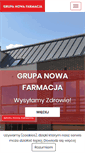Mobile Screenshot of nowafarmacja.com.pl